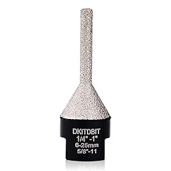 Tile Milling Chamfer Bit 1/4" - 1", Diamond Finger