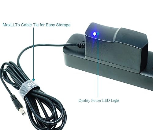 MaxLLTo 9V AC Adapter for Casio Keyboard CTK-450, CTK-451, CTK-470