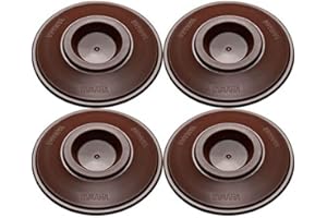 Yamaha Upright Piano Caster Cups, Brown
