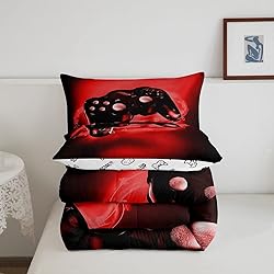Feelyou Gaming Comforter Set Video Game Bedding Set