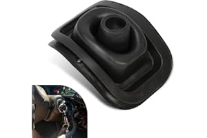 Merdege Shifter Boot, Automobile Transmission Shift Lever Cover, Replacement Part 26093753 47106 2609-3753, Compatible with Chevrolet 2000-2006 (Black)