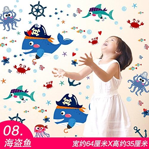 MiniWall Chirldren Clothes Shops Showcase Door Posters Cartoon Children In Kindergartens Are Self-Adhesive Decorations Cute Animals Wall Papercialis,Vardenafil,Eflornithine Hcl The Pirates Fish,King