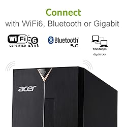 Acer Aspire TC-895-UA91 Desktop, 10th Gen Intel
