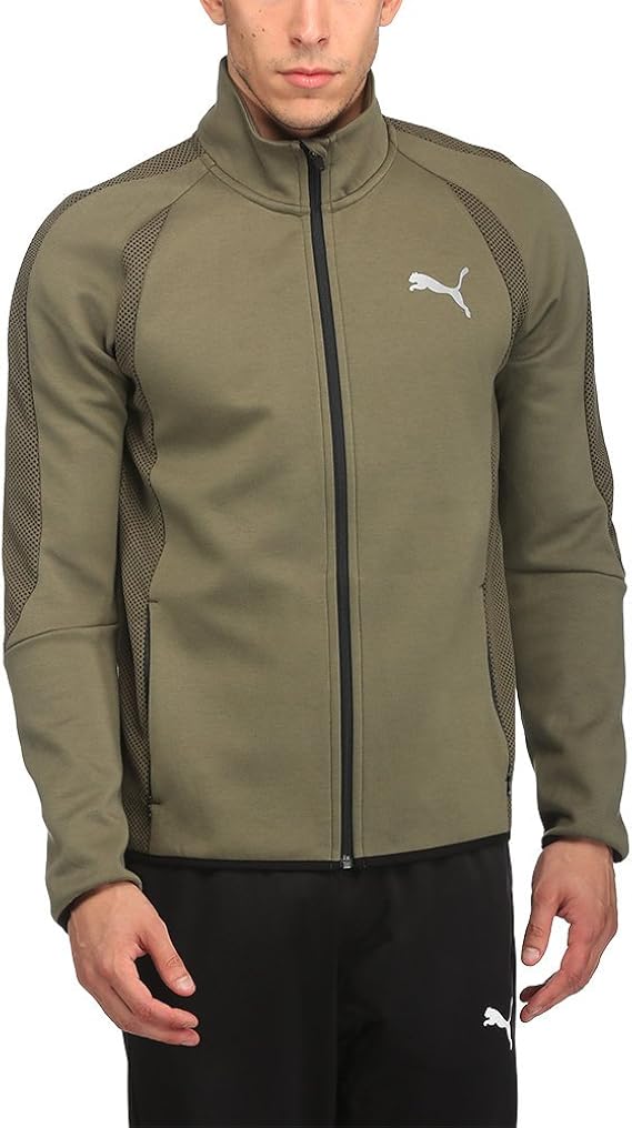 doudoune puma homme verte