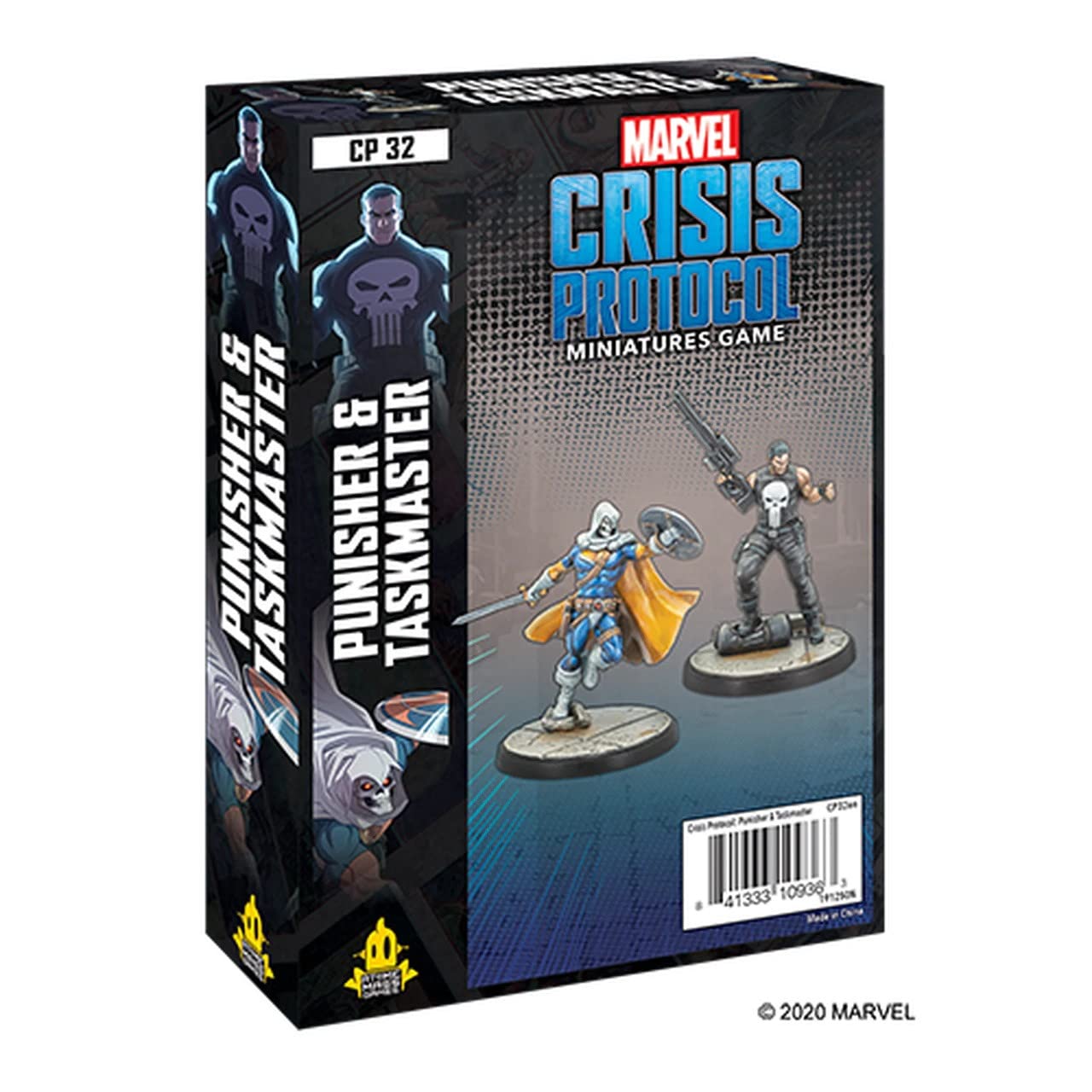 Atomic Mass Games - Marvel Crisis Protocol: Character Pack: Marvel Crisis Protocol: Punisher and Taskmaster - Miniature Game — image 1