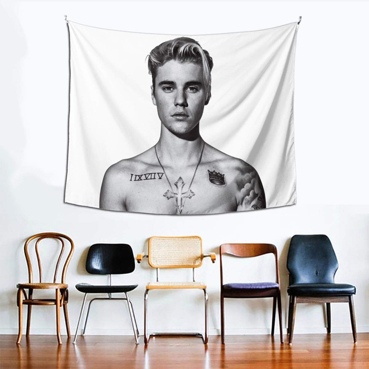 Amazon Co Jp Justin Bieber ジャスティン ビーバー タペストリー Tapestry 壁掛け 壁掛けタペスト リーインテリア おしゃれ壁吊り ウォール アート 多機能ホーム装飾 アートプリント 人気 ファブリック装飾用品 部屋 窓 個性ギフト152ｘ130cm Home Kitchen