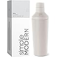Simple Modern Cocktail Shaker Set with Jigger Lid | Stainless Steel Boston Shaker Insulated Martini Mixer for Mocktails | Gifts for Men Women Him Her | Classic Collection | 20oz | Almond Birch