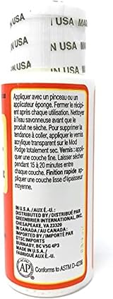 Plaid Mod Podge Gloss Waterbase Sealer Glue Finish 59 ml view 3