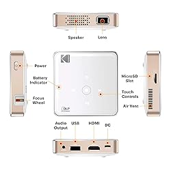 KODAK Ultra Mini Portable Projector | HD LED DLP