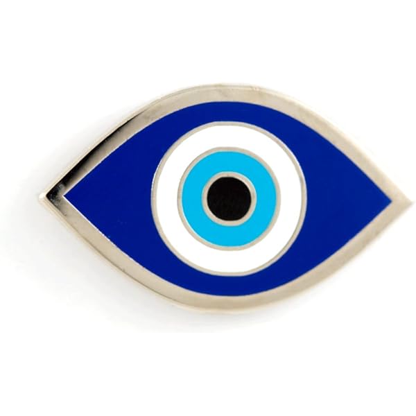 thumbnail image 2 of Turkey Evil Eye Brooch Pins - Blue Lucky Charm Lapel Pins 3-Pack 2 of 10
