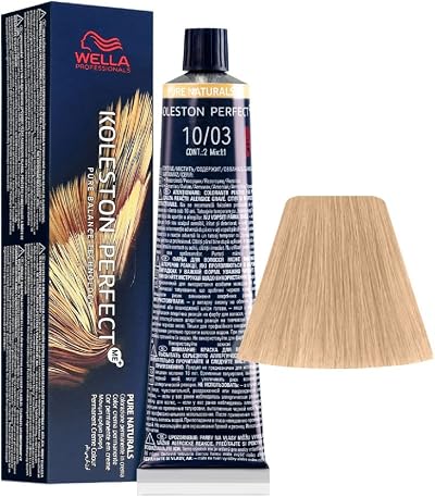 Wella Koleston Perfect ME+ 10/03 Lightest Blonde Natural Gold Hair Color 60ml