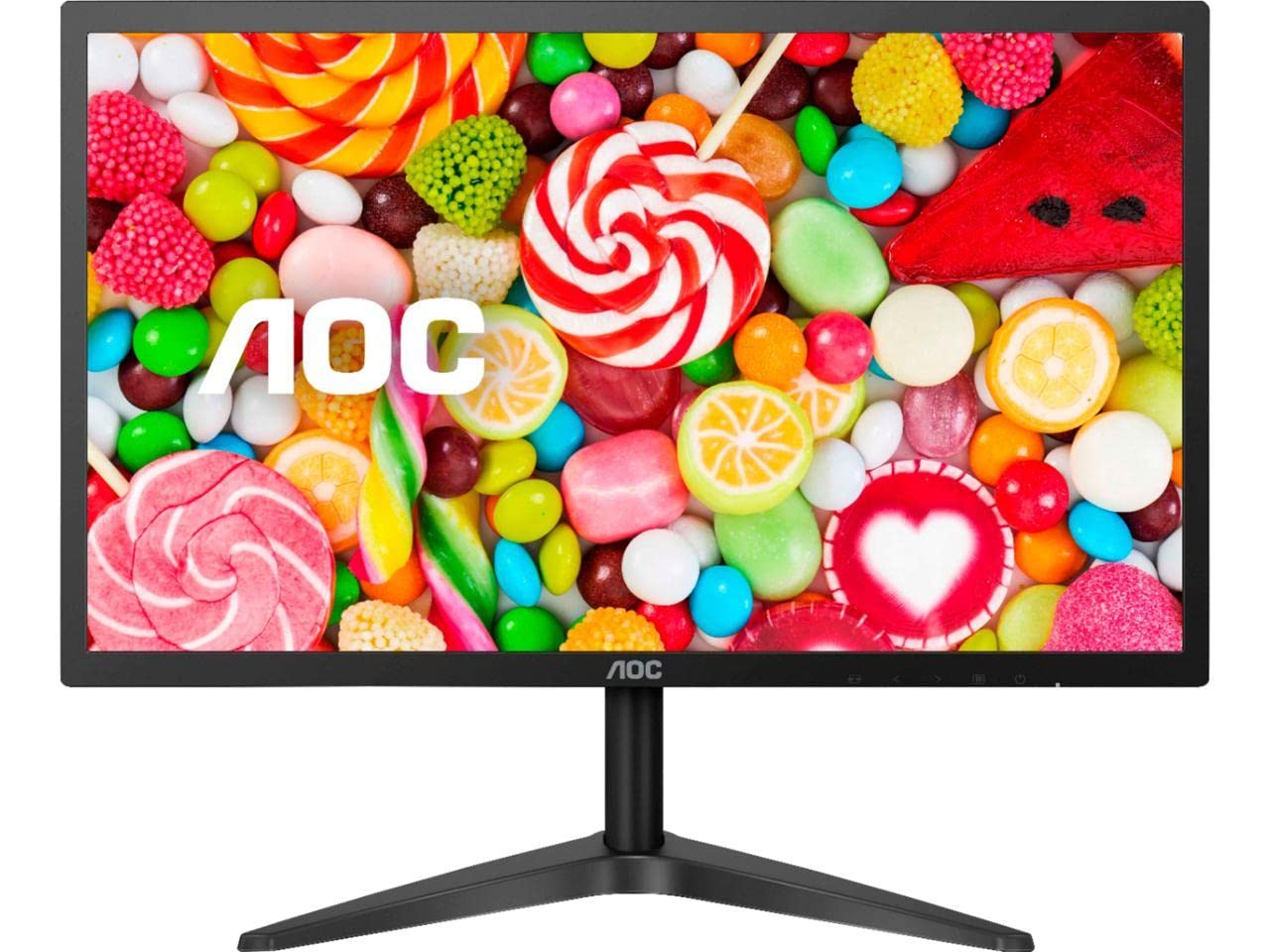 View 1 of ****SIMILAR*** 21.5"**** AOC 262856 Monitor 24b1xhs 23.8 Fhd Ips 1920x1080 16:9 7ms Vga Hdmi Retail