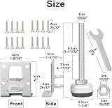 Tahikem 4pk Heavy Duty Leveling Feet for Workbench Cabinet Pool Table Bench view 6