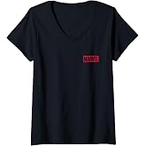 Women's Marvel - Make Mine Marvel V-Neck T-Shirt