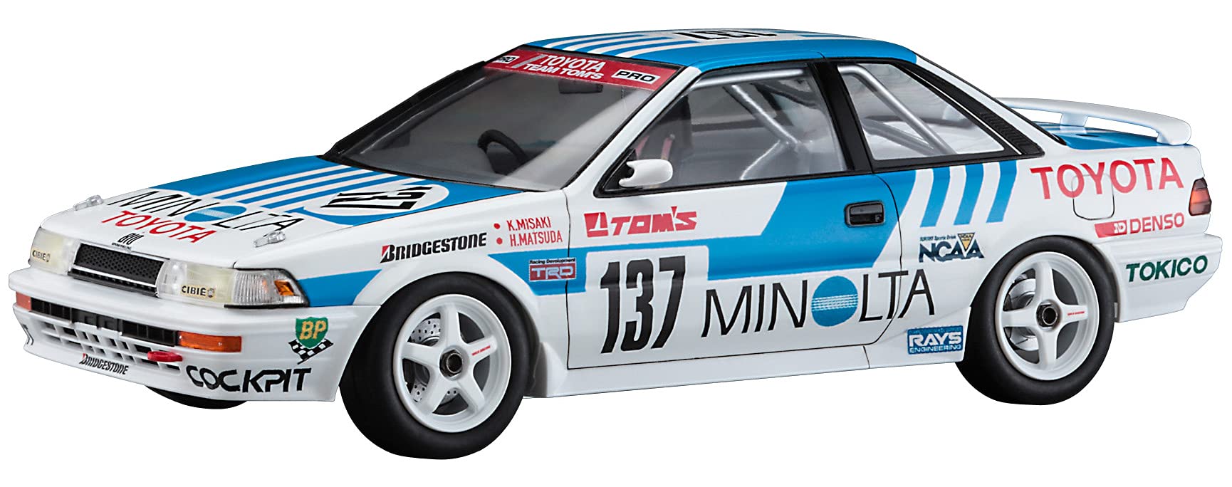 Hasegawa - 1:24 Minolta Corolla Levin AE92 1988 JTC
