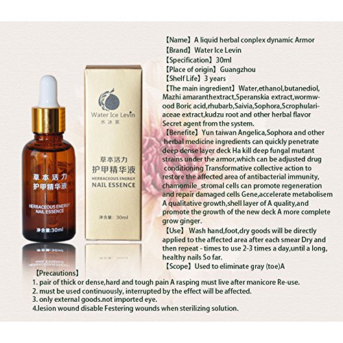 Yiwa Nail Fungus Removal Solution Liquid Anti fungal Nail Solution Fungus Stop Nail Fungus Treatments Anti Infection Nail Whitening Toe - Thumbnail 4