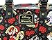 Loungefly Disney Villains Roses Tattoo All Over Print Faux Leather Bag