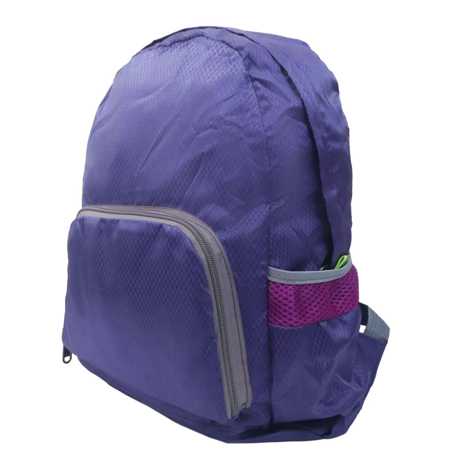 PAXLAMB 25L Backpack Packable Foldable Ultra Lightweight Sturdy Camping Outdoor Riding Travel Hiking Daypack for Men Women (Purple)