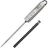 Habor 022 Meat Thermometer, Instant Read Thermometer Digital Cooking Thermometer, Candy Thermometer with Super Long…