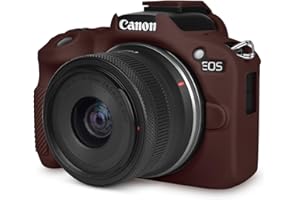 Rieibi EOSR50 EOS R50 Case, Soft Silicone Protective Case for Canon EOS R50 EOSR50 Vlogging Camera, Lightweight EOS R50 Camer