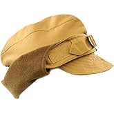 IMA U.S. GI WWII Winter Cap with Buckle - Size 7.25 (58 cm) Tan