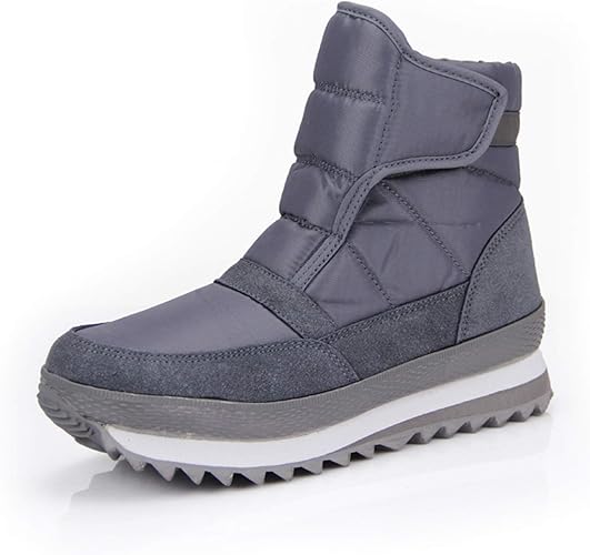 Amazon Ijge スノーブーツ スノーシューズ メンズ レディース ブーツ 冬用 保暖 雪靴 綿靴 裏起毛 スノーシューズ ブーツ シューズ 防水 防寒 雪対応 撥水加工 男女兼用 おしゃれ 通勤 トレッキング ウォーキング デート プレゼント スノートレーニング