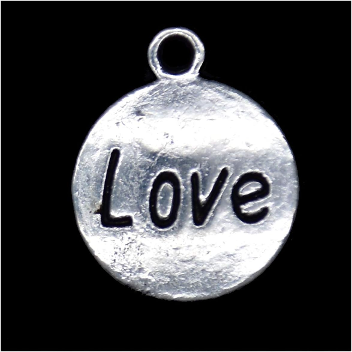 VIDRIO Pack of 80 Wicca Charms Pendants Silver Craft Supplies for Jewelry Making Tibetan Accessories for Bracelets Necklace DIY