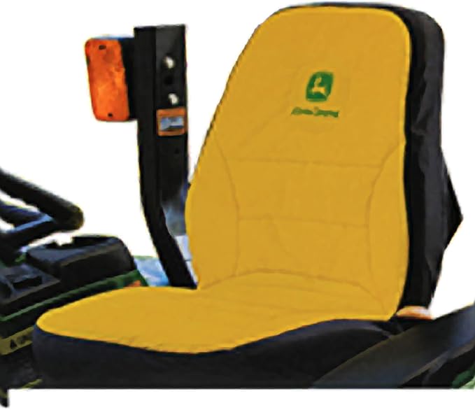 John Deere 15" Seat Cover for Compact Utility Tractors (Medium) 
