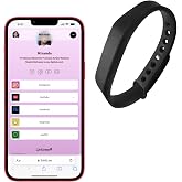 Digital Business Card Wristband- Smart NFC Networking Card for Social Media Sharing &amp; Instant Contact - Touch Sharing - for iPhone &amp; Android
