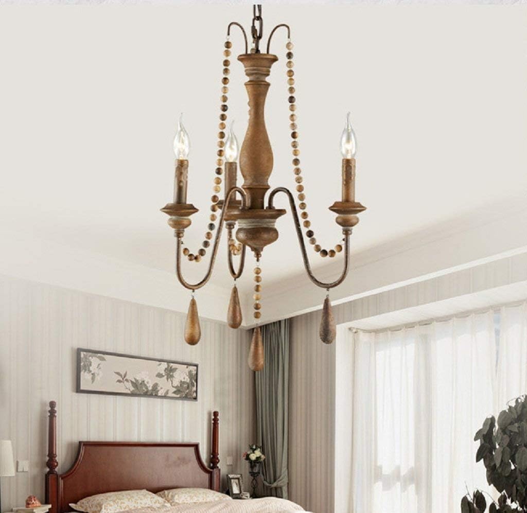 Small Living Room Chandelier Vintage American Country French Restaurant Bedroom Lighting Designer and Creative Personality Nordic Study