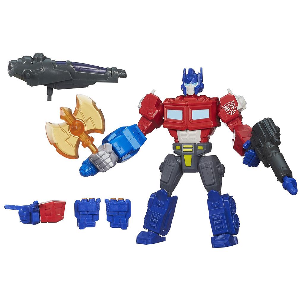 Amazon.com: Transformers Hero Mashers Optimus Prime Figure ...