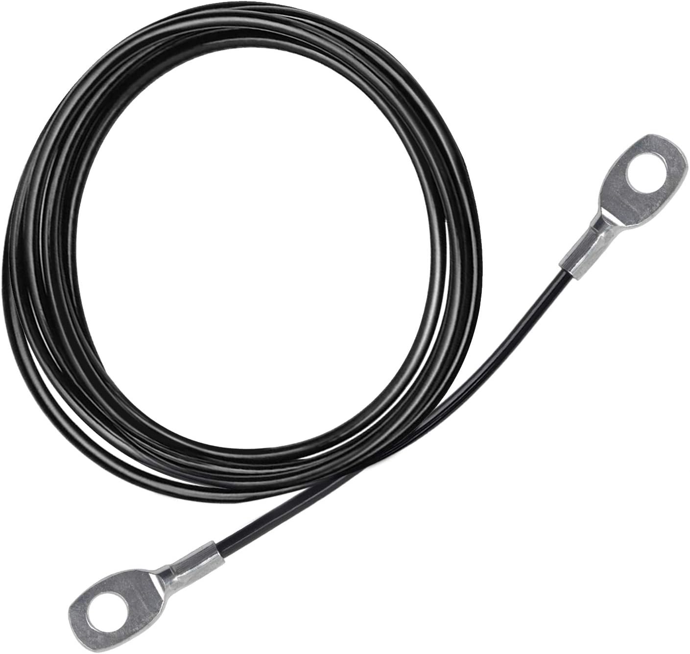 LFJGymnastics Cable, Fitness Steel Wire Rope DIY LAT Home Gym Pulley Cable Machine Bodybuilding Cable (3m)