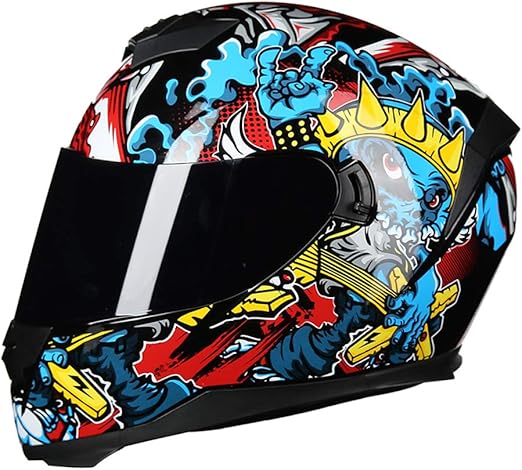 dirt bike helmet with tinted visor