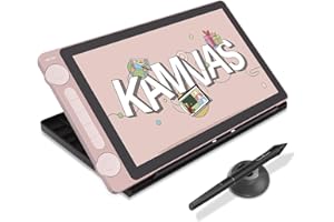 HUION Kamvas 13 (Gen 3) Drawing Tablet with Screen,13.3" Full-Laminated Art Tablet with Anti-Sparkle Canvas Glass, 99% sRGB, 