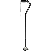 HurryCane Go HCANE-BK-G2 Walking Stick with T Handle, Black