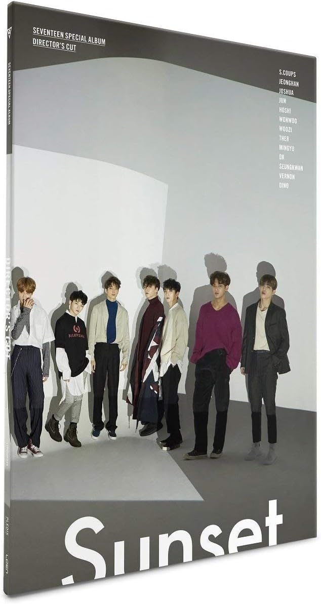 Seventeen Special Album Director S Cut Sunset Ver Cd Photobook Photocard Postcard Lenticular Card Free Gift K Pop Sealed Amazon Co Uk Cds Vinyl