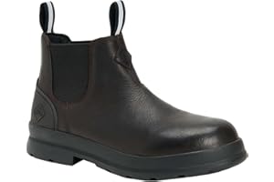 Muck Boots Men's Chore Farm Leather Waterproof Ankle Boot