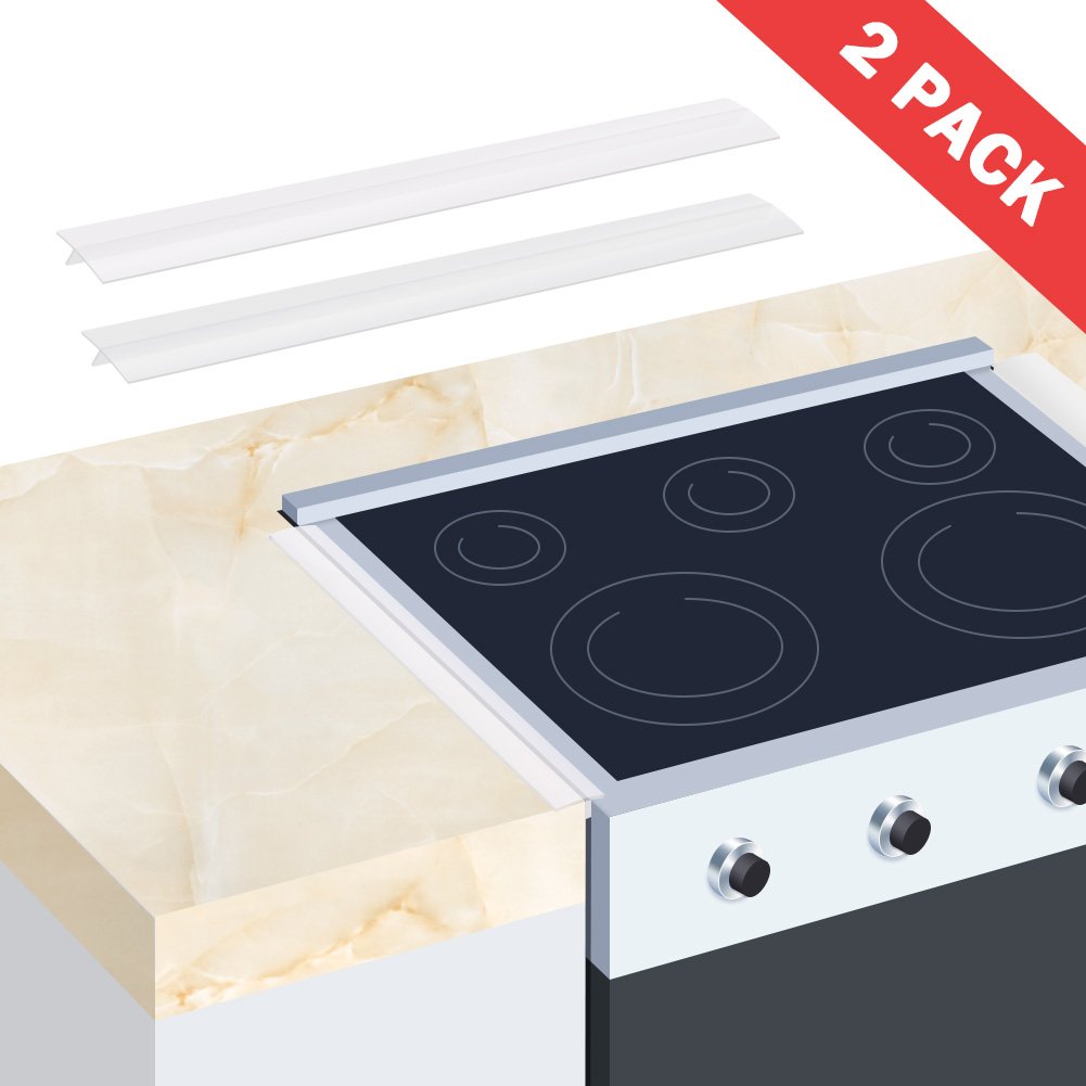 Wimaha 2 Pack Stove Gap Cover Counter Top Stove Fills Gap Between