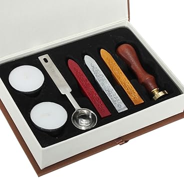 cc-jj – Carta sello lacre Set stick Sello: Amazon.es: Bricolaje y herramientas