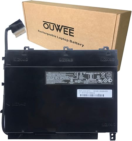 Amazon Com Ouwee Pf06xl Laptop Battery Compatible With Hp Omen 17 W100 17t W100 17 W110ng 17 W119tx 17 W1tx 17 W5tx 17 W6tx 17 W295ms Serie Hstnn Db7m 2c1 855 850 11 55v 95 8wh 00mah Computers Accessories
