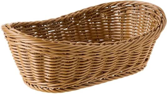 Yqzq- Cesta de Almacenamiento de Mimbre imitación Residuos de baño Caja