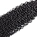 8A Brazilian Virgin Curly Hair 3 Bundles (8 10 12 inch) Remy Hair Extensions Natural Color Brazilian Kinkys Curly Hair Real Human Hair Weave