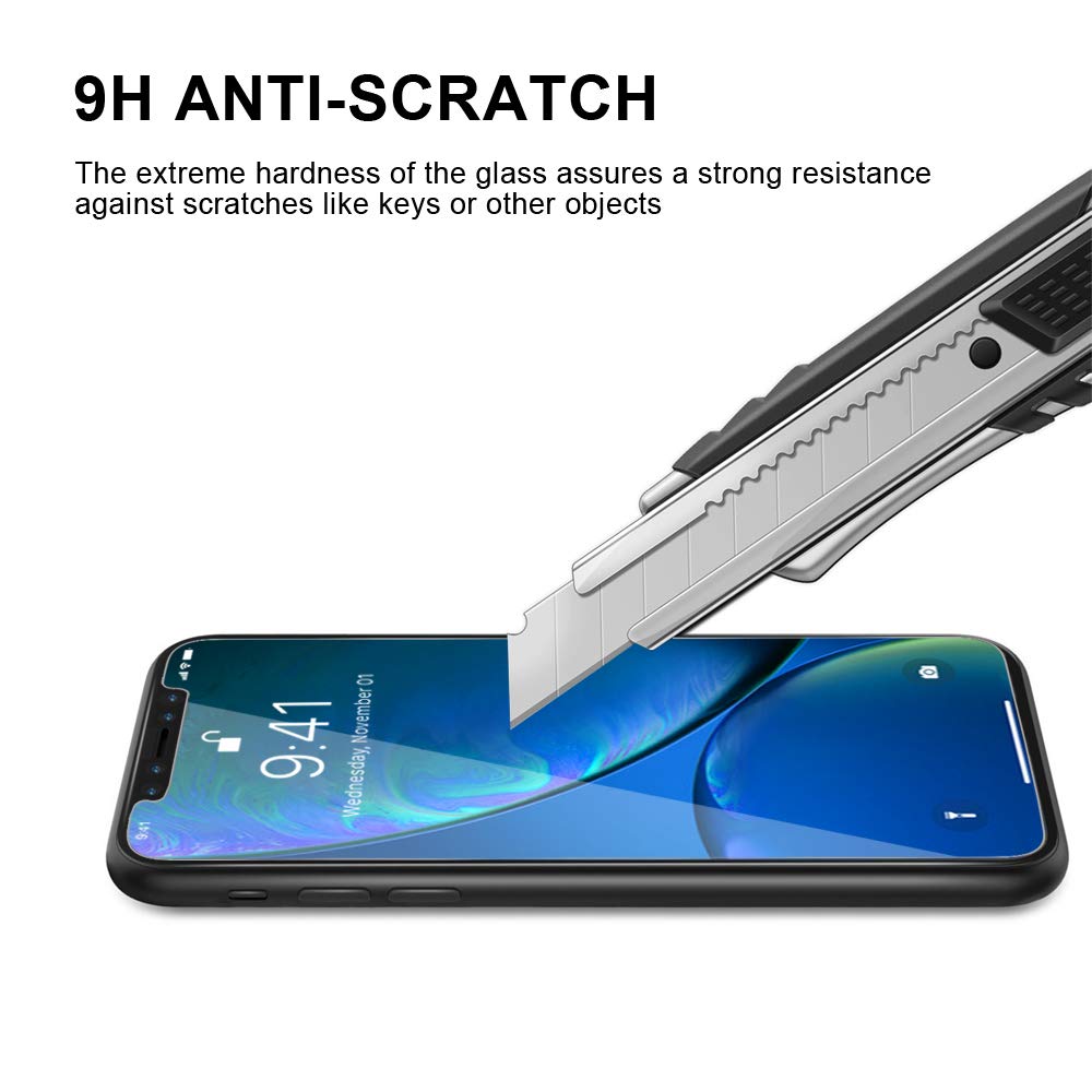 GLASS-M [2 Pack] iPhone XR 6.1\