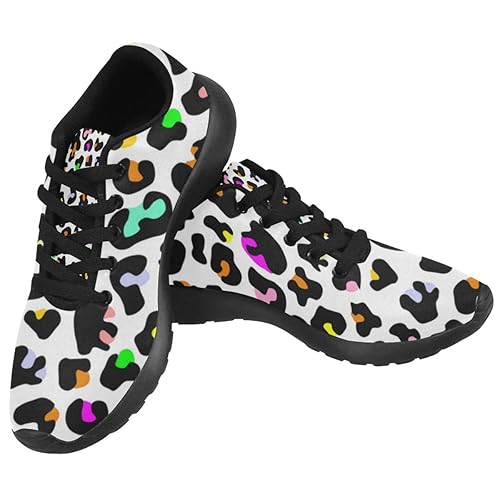 animal print athletic shoes