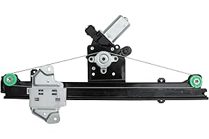 INFINAUTO Front Left Power Window Regulator with Motor fit for Nissan Sentra 2013-2019 Sedan No.751-394/80721-3SG0A