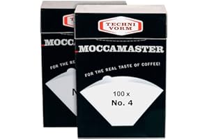 Technivorm Moccamaster 85022 Moccamaster #4 Paper Filters, White (2)... (Original Version)