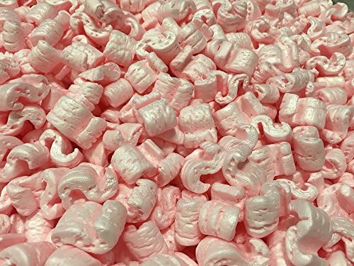 Supplyhut Pink Anti-Static Loose Fill Packing Shipping Peanuts 4 Cubic Feet