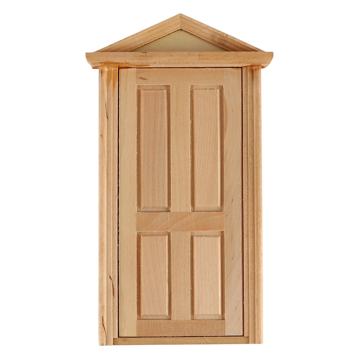 FONGKNOX Dollhouse Miniature Wooden Door 1:12 Scale Simulation Interior Door DIY DIY Simulation Fairy Doll House for Dollhouse Furniture Accessories Dollhouse Furniture Decoration