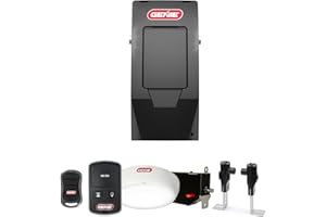 Genie 6072H-O Residential Wall Mounted Garage Door Opener, Black