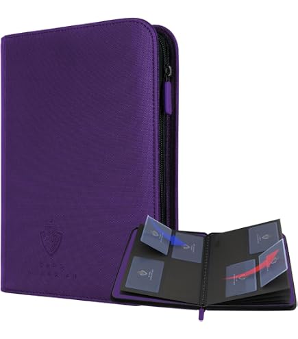Amazon.com: Ultimate Guard Zipfolio 160 – 8 Pocket Xenoskin Red